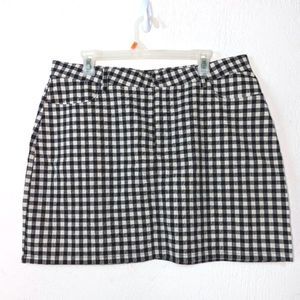 Forever 21 Plaid Mini Skirt Size 1X